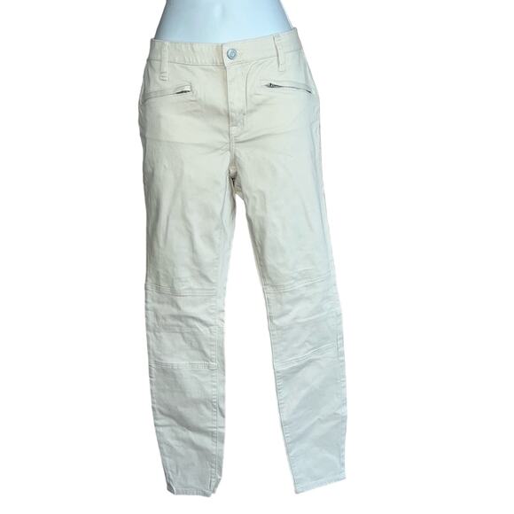 Tommy Hilfiger Ivory Legging Jeans Pants Women’s 6 NEW - Picture 1 of 12